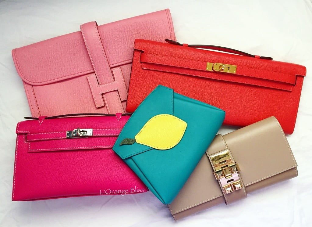 Hermes Clutches Reference Guide