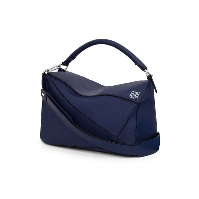 color loewe puzzle bag blue