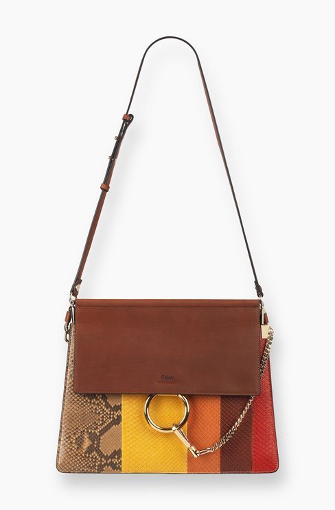 Red 'Faye Small' shoulder bag Chloé - Vitkac HK