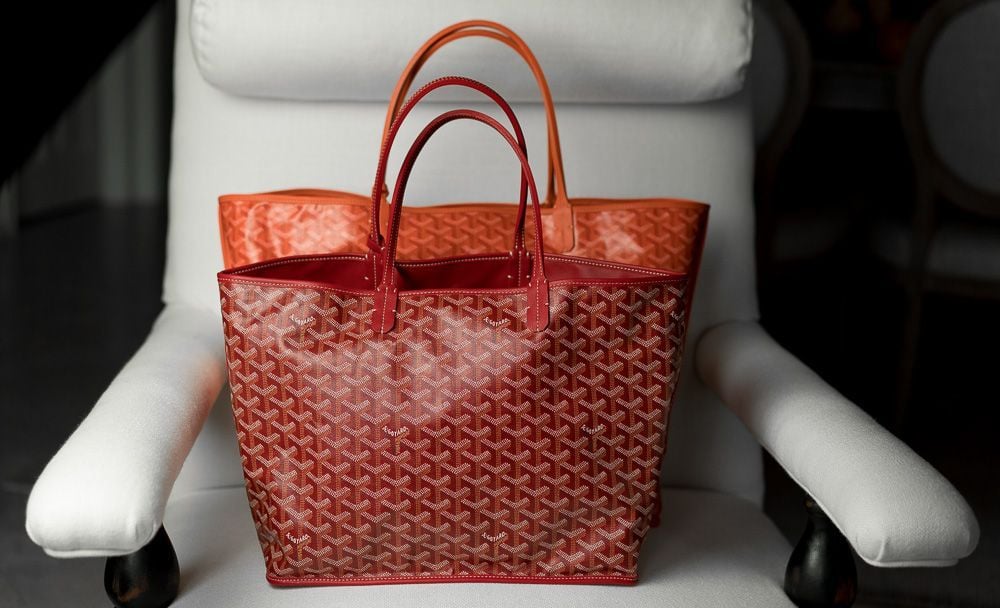 goyard bag made from