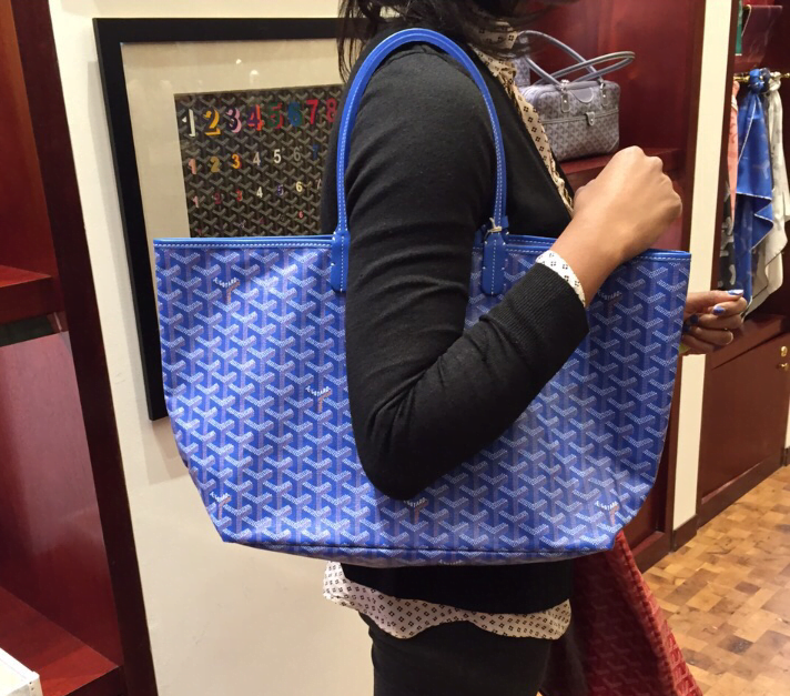 Goyard Tote Sizes: The Goyard St. Louis Tote And The Goyard Artois Tote