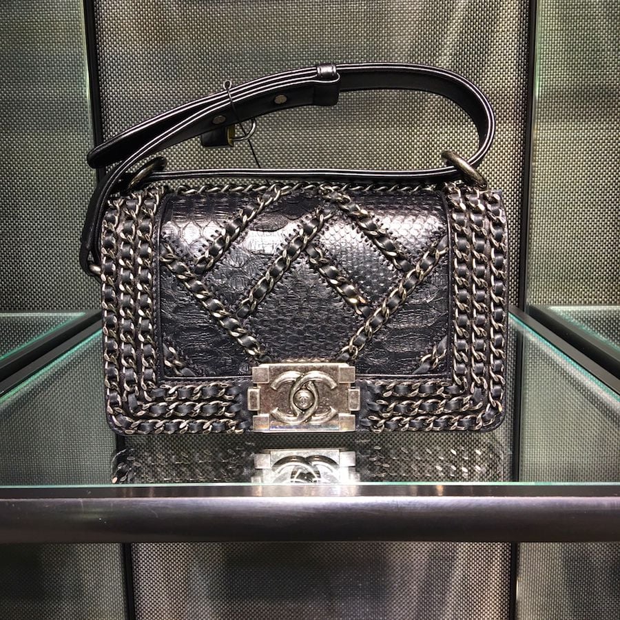 Chanel Small Orange Python Boy Bag RHW – Consign of the Times ™