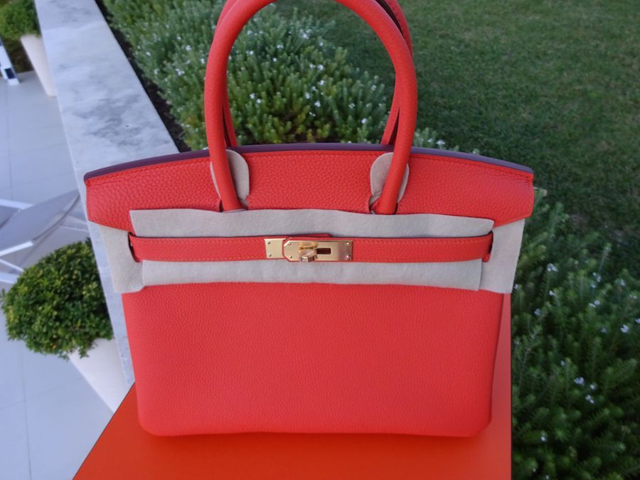 REVEAL: Hermes Birkin 35 Orange Poppy