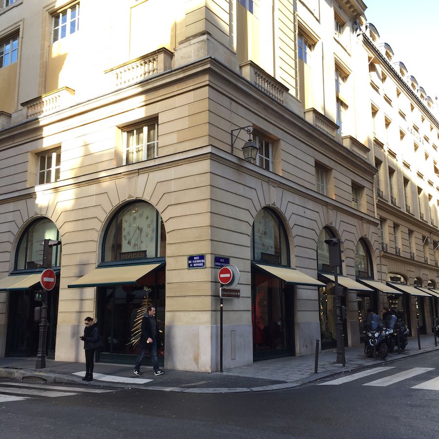 hermes faubourg store