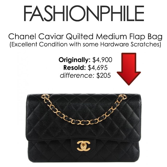 Chanel Medium/Large Beige Quilted Caviar Classic Double Flap by Ann's Fabulous Finds