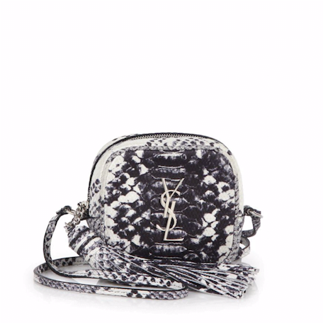 Vintage Yves Saint Laurent YSL Chain Fringe Snake Crossbody Mini Bag –  Recess