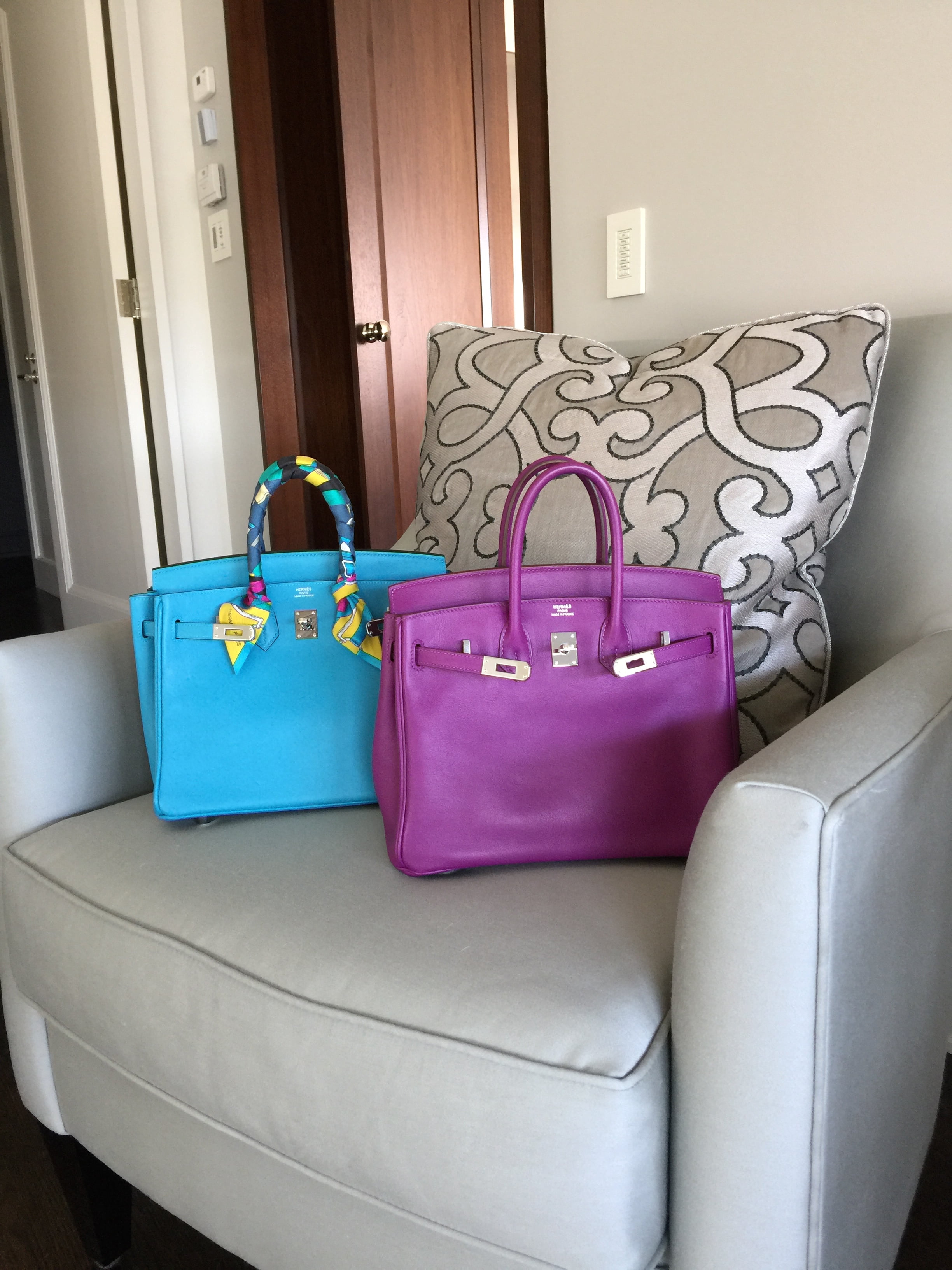 Not a birkin but sharing the differences between the #lvpochettefelici