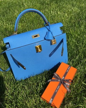 Hermes Birkin 30 Paradis Bag