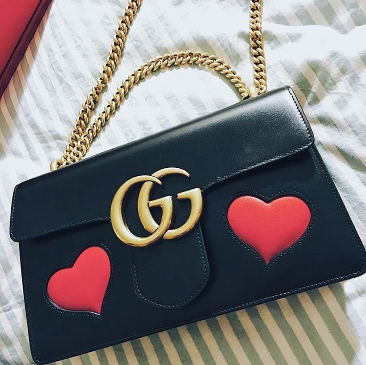 gucci heart bag