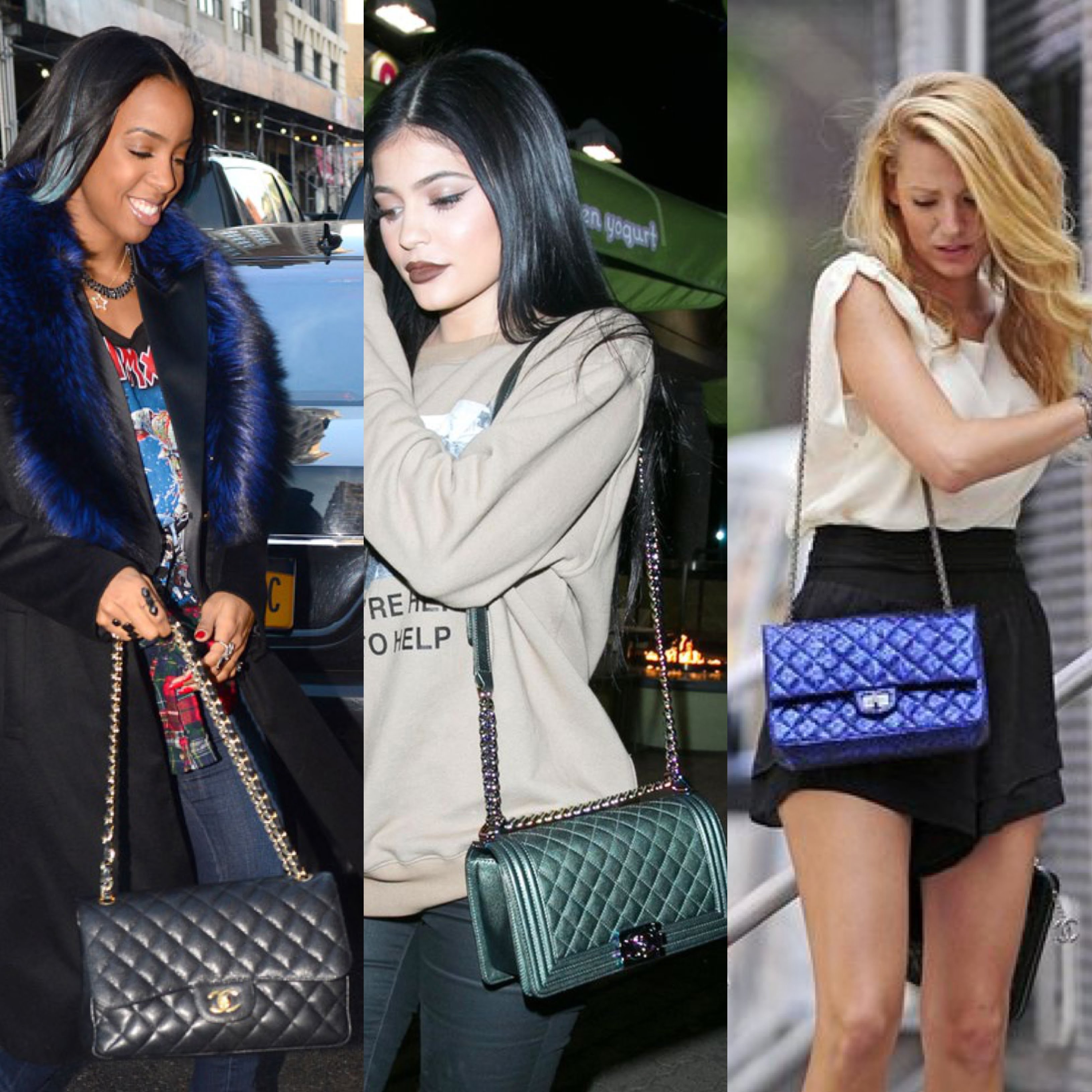 celebrity chanel hobo bag