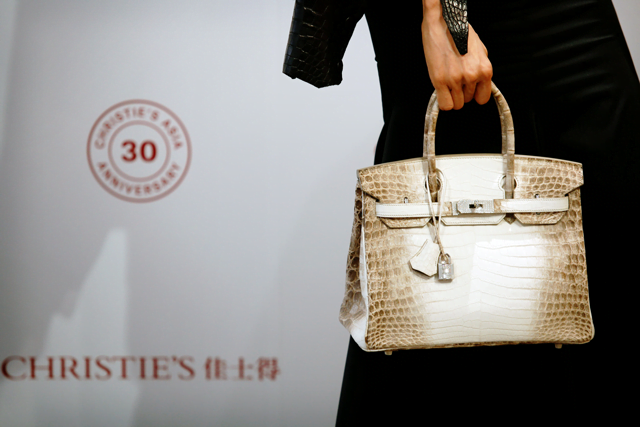 Most Expensive Hermes Bag Ever - Himalayan Croc Birkin