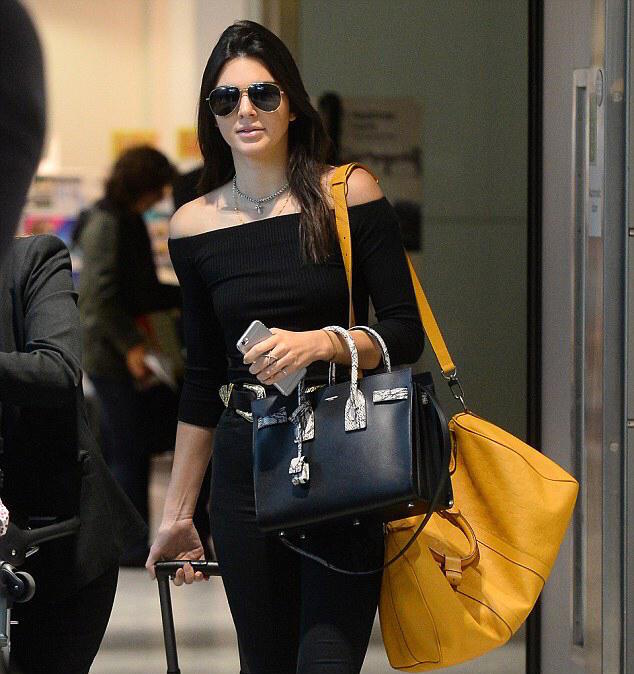 Kendall Jenner Wears a Louis Vuitton Monogrammed Fanny Pack