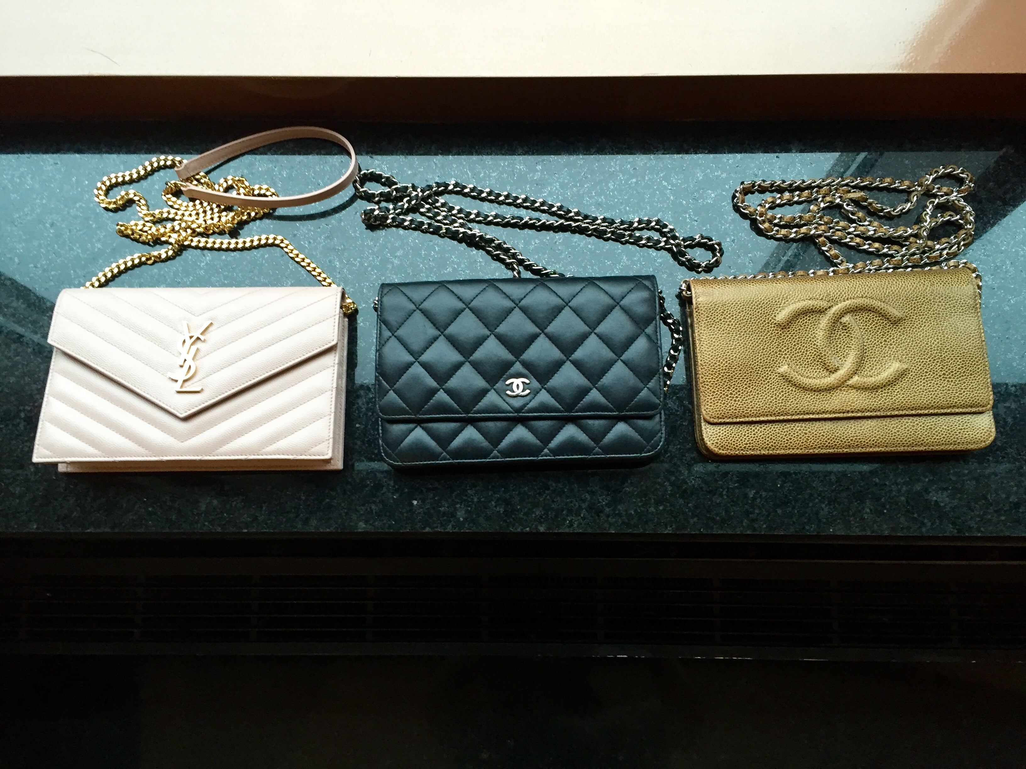 Chanel vs. YSL Wallet on Chain Comparison (WOC) - PurseBop