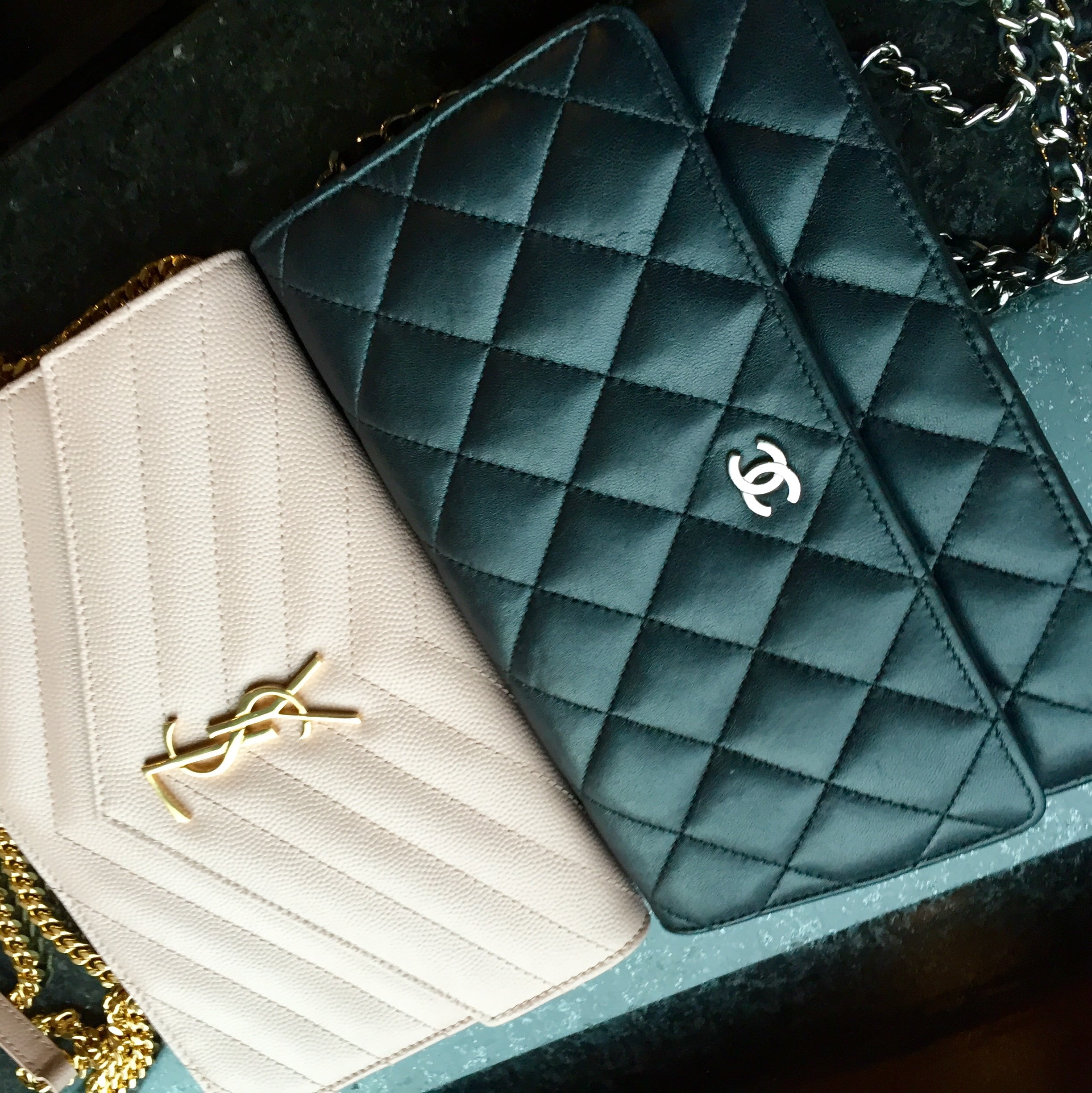 Luxury Wallet Review / Comparison  Chanel vs. Louis Vuitton vs. Saint  Laurent - Continental Zip 