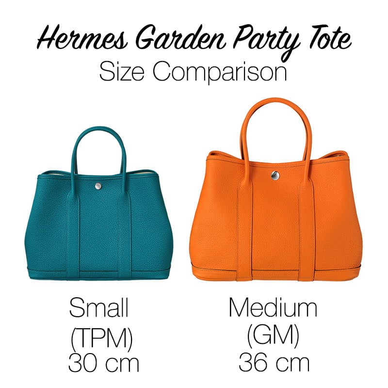 gardenpartytotesizecomparison