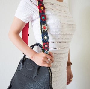 designer bag straps