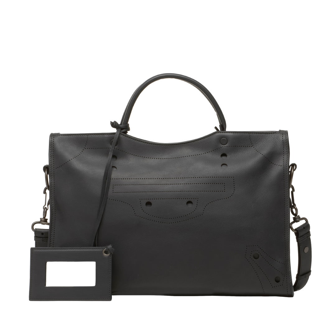 Hardware-less Bags?: Balenciaga Blackout City Bag vs. Hermes Shadow ...