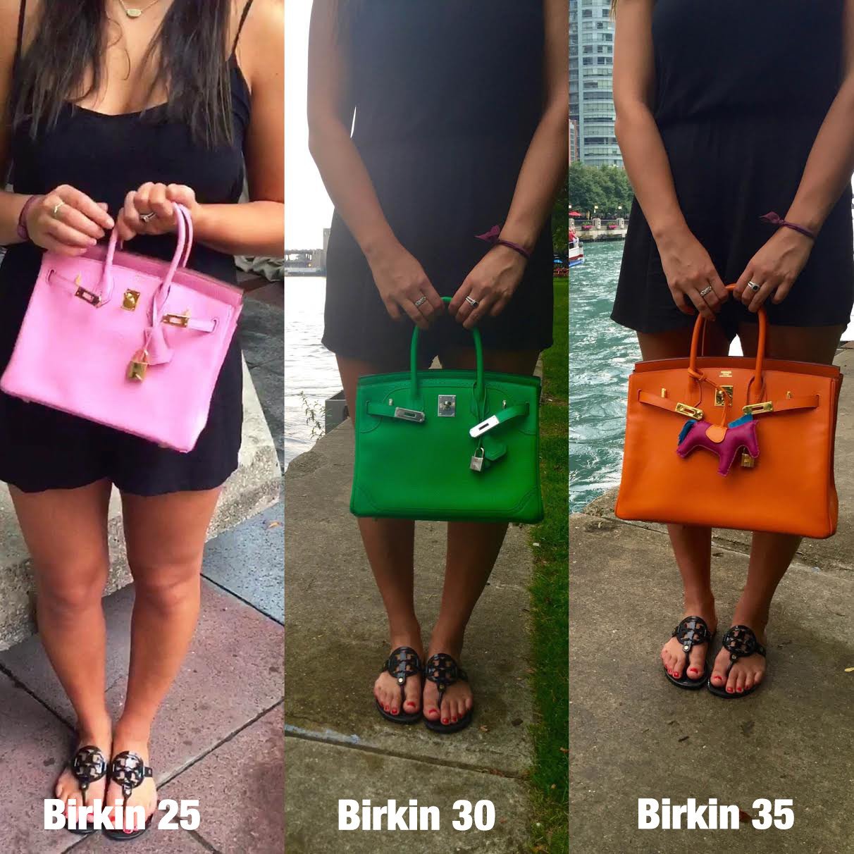 Размеры сумок Hermes Birkin