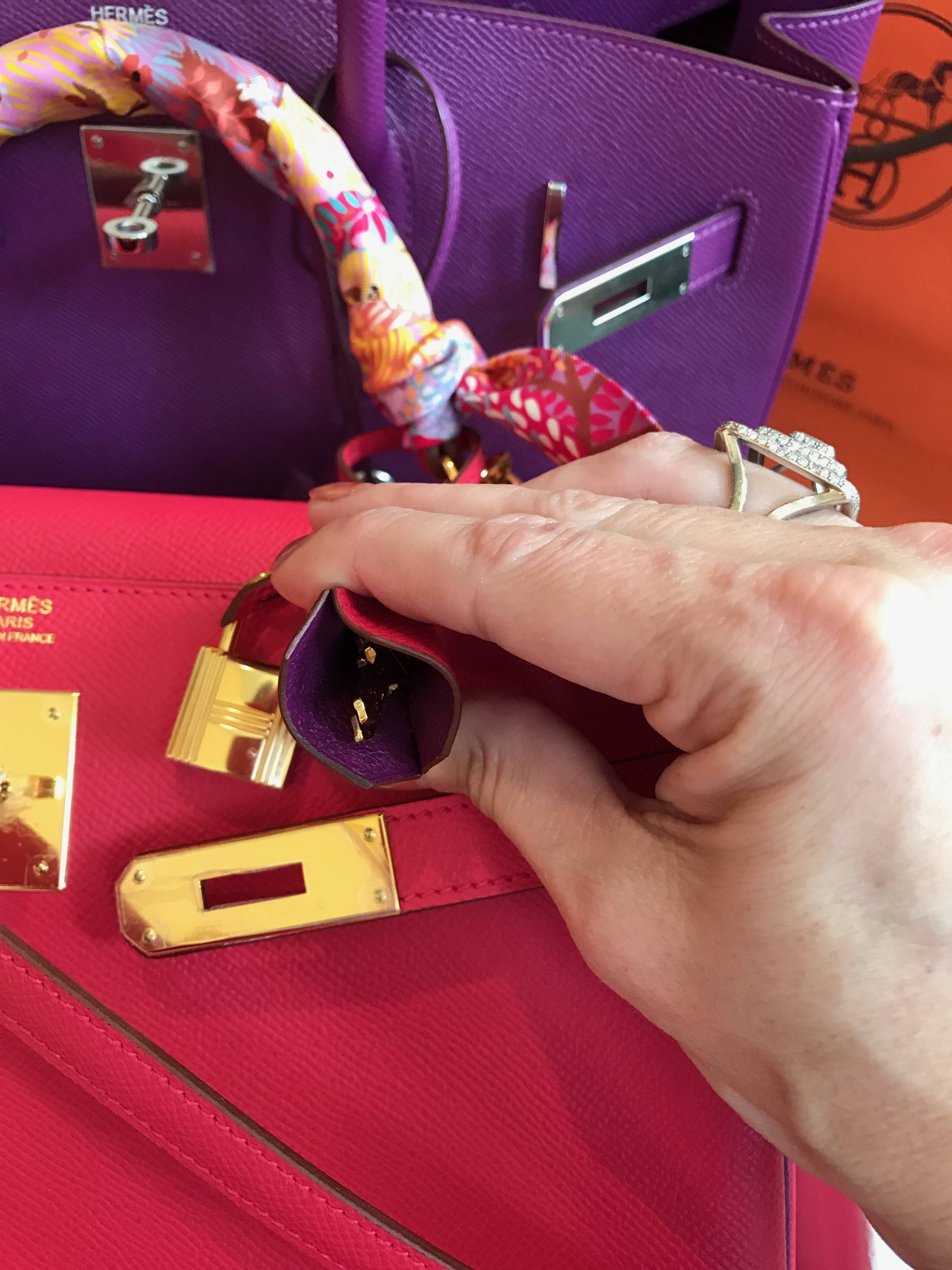 The Ultimate Hermès Handbag: Close Look at Himalaya Kelly - PurseBop