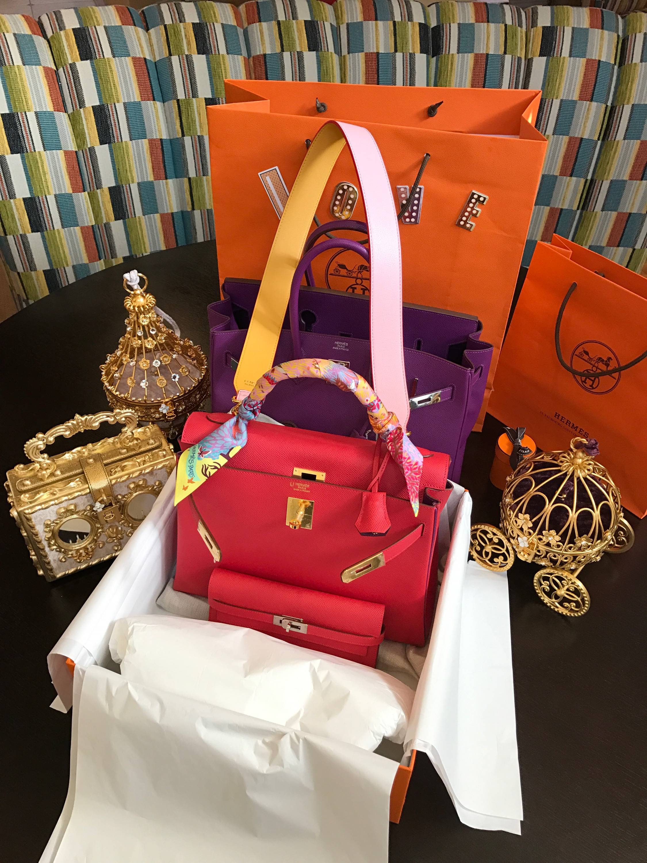 The Ultimate Hermès Handbag: Close Look at Himalaya Kelly - PurseBop