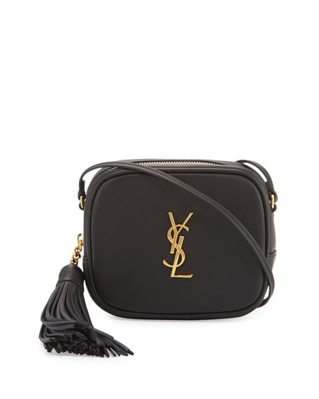 Saint Laurent Monogram Blogger Crossbody Bag, White - Bergdorf Goodman