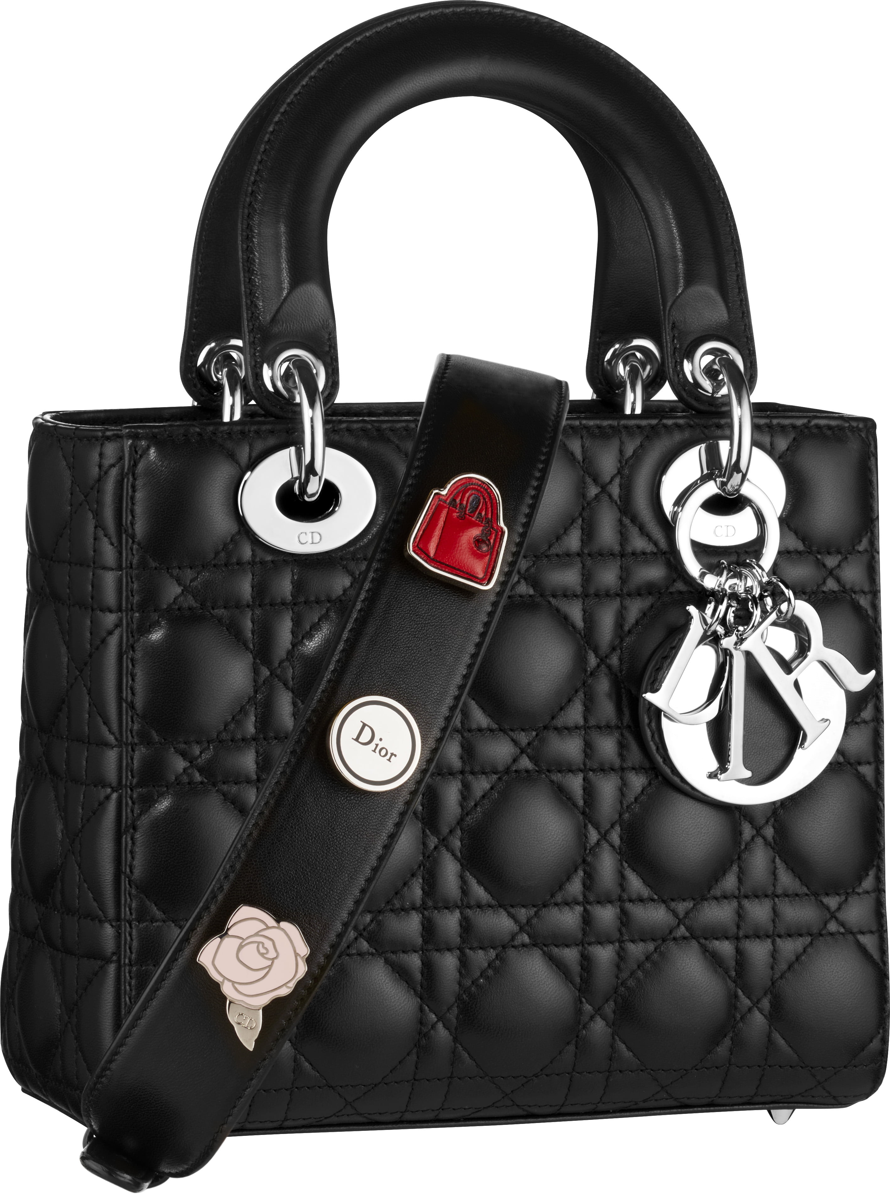 Lady Dior Small Pins - Black