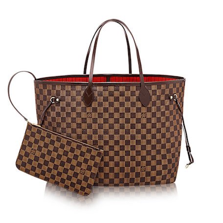 Louis Vuitton Laptop Sleeve Damier Ebene 15 Brown in Canvas with