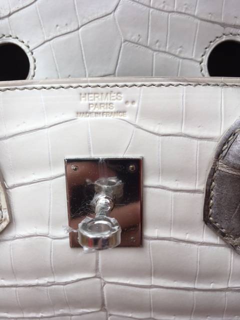 Hermes Himalaya Crocodile Birkin