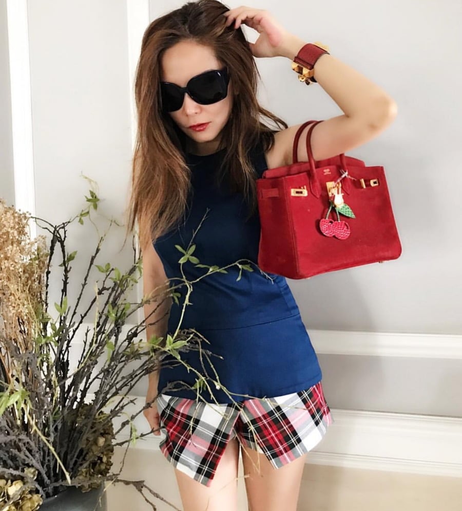 Mini Red Birkin Bag 25 Outfit Idea  Outfit inspirations, Outfits, Birkin  bag