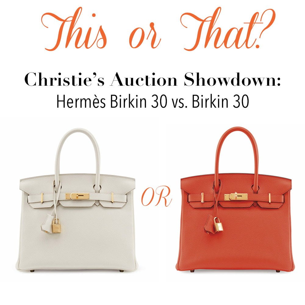 Christie’s Auction “This or That” Showdown - PurseBop