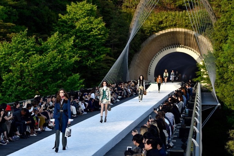 Highlights from the Louis Vuitton cruise 2023 show