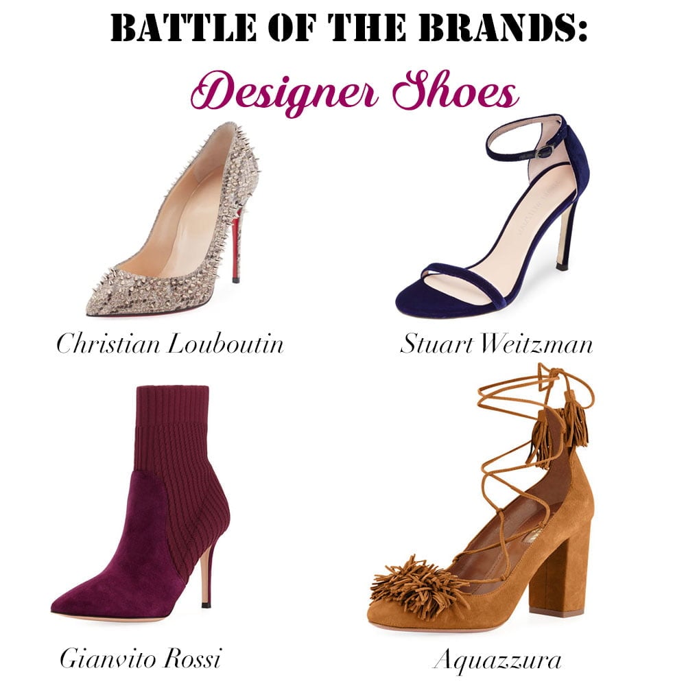 Battle of the Brands Designer Shoes
