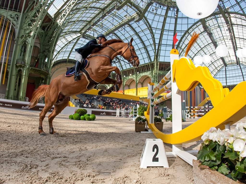 Saut Hermès at the Grand Palais. Photo courtesy: Hermès // Condé Nast Traveler