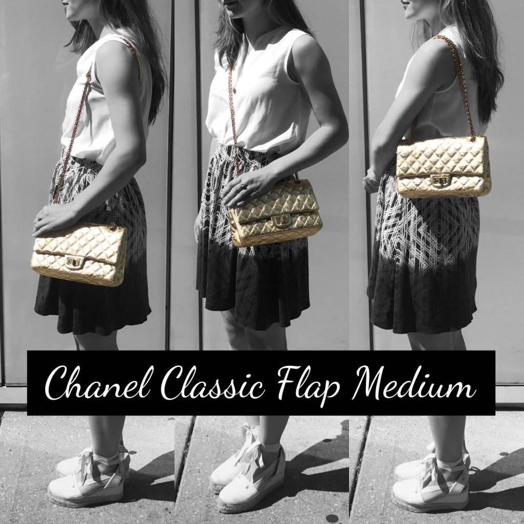 chanel classic flap medium crossbody handbag