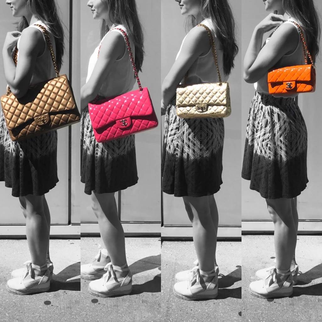 Chanel Classic Flap Size Comparison - PurseBop  Chanel classic flap, Classic  flap, Chanel bag classic