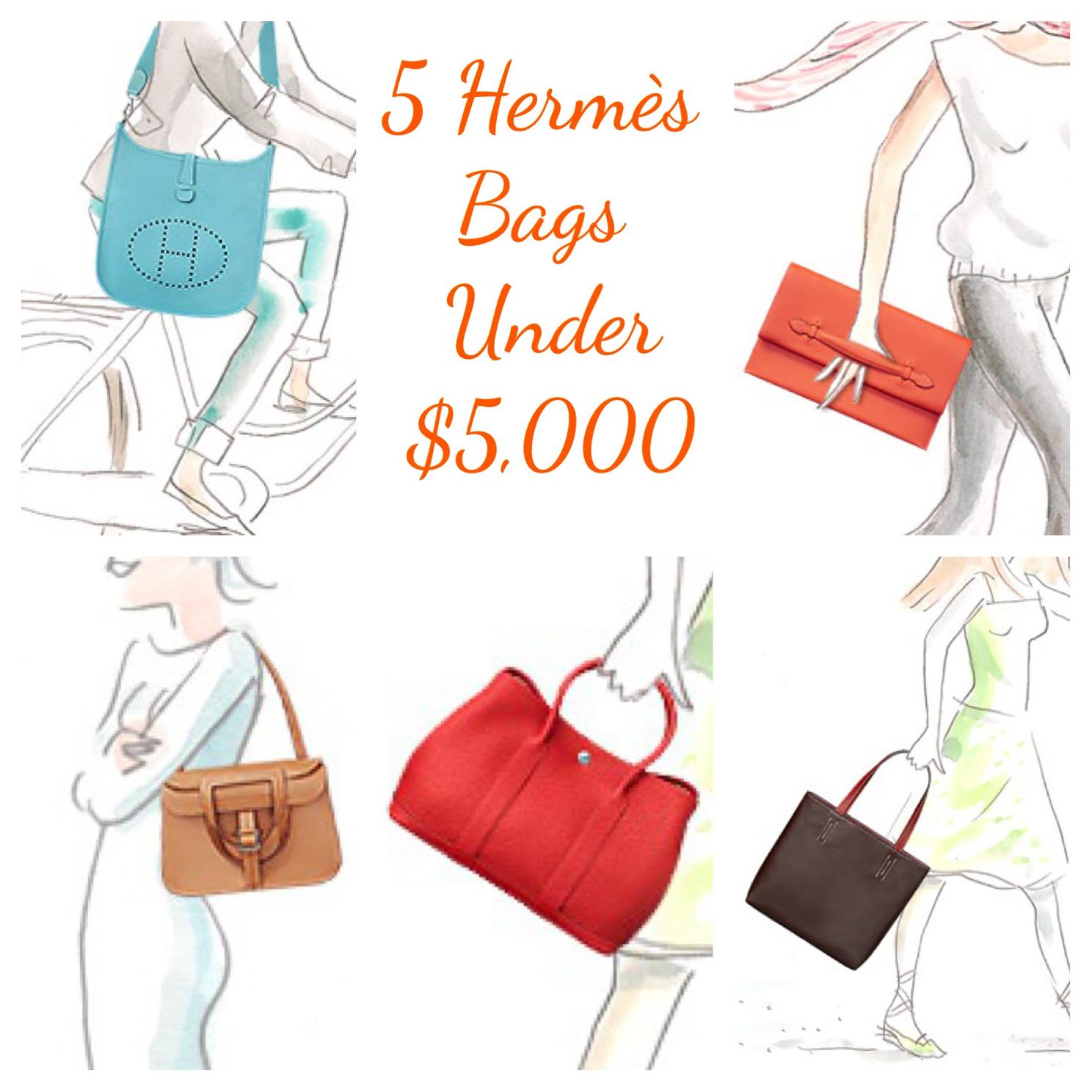 different types of hermes bags
