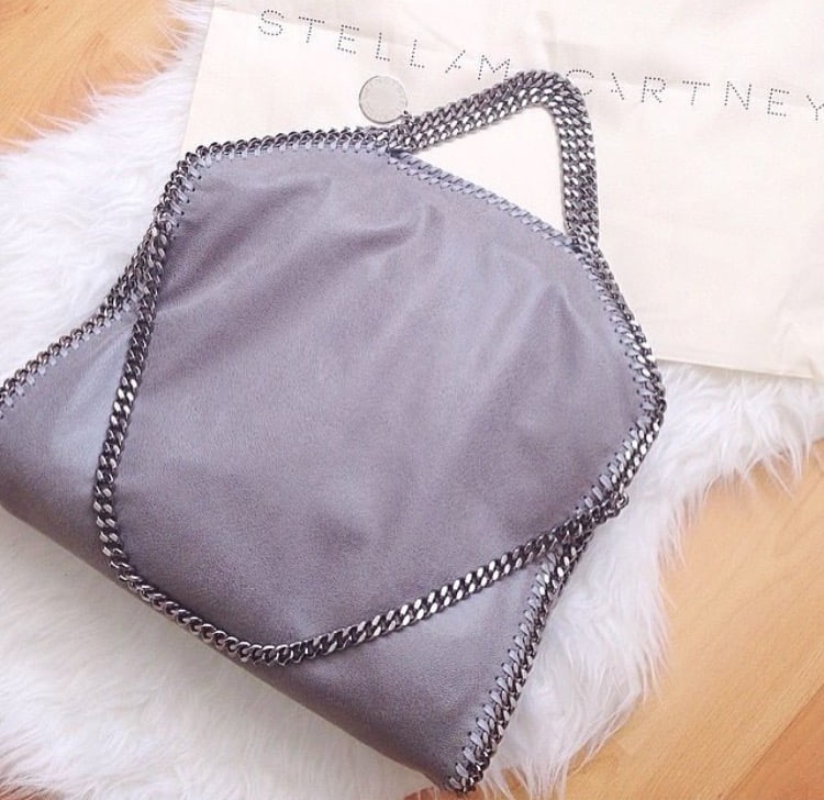 Stella Mccartney Falabella Suede Tote Bag