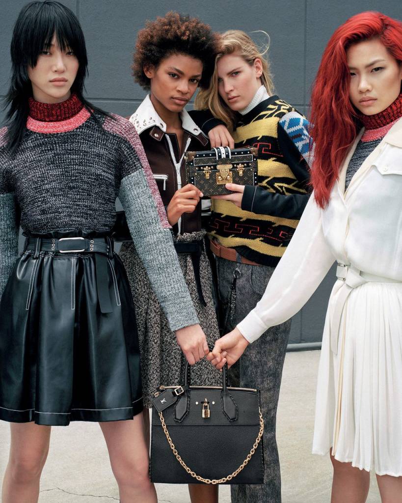 Louis Vuitton Twist Bag Winter 2021 Campaign