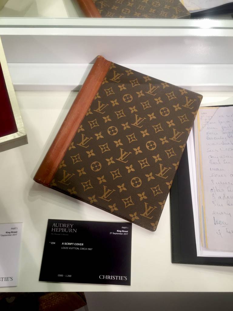 LV script cover.