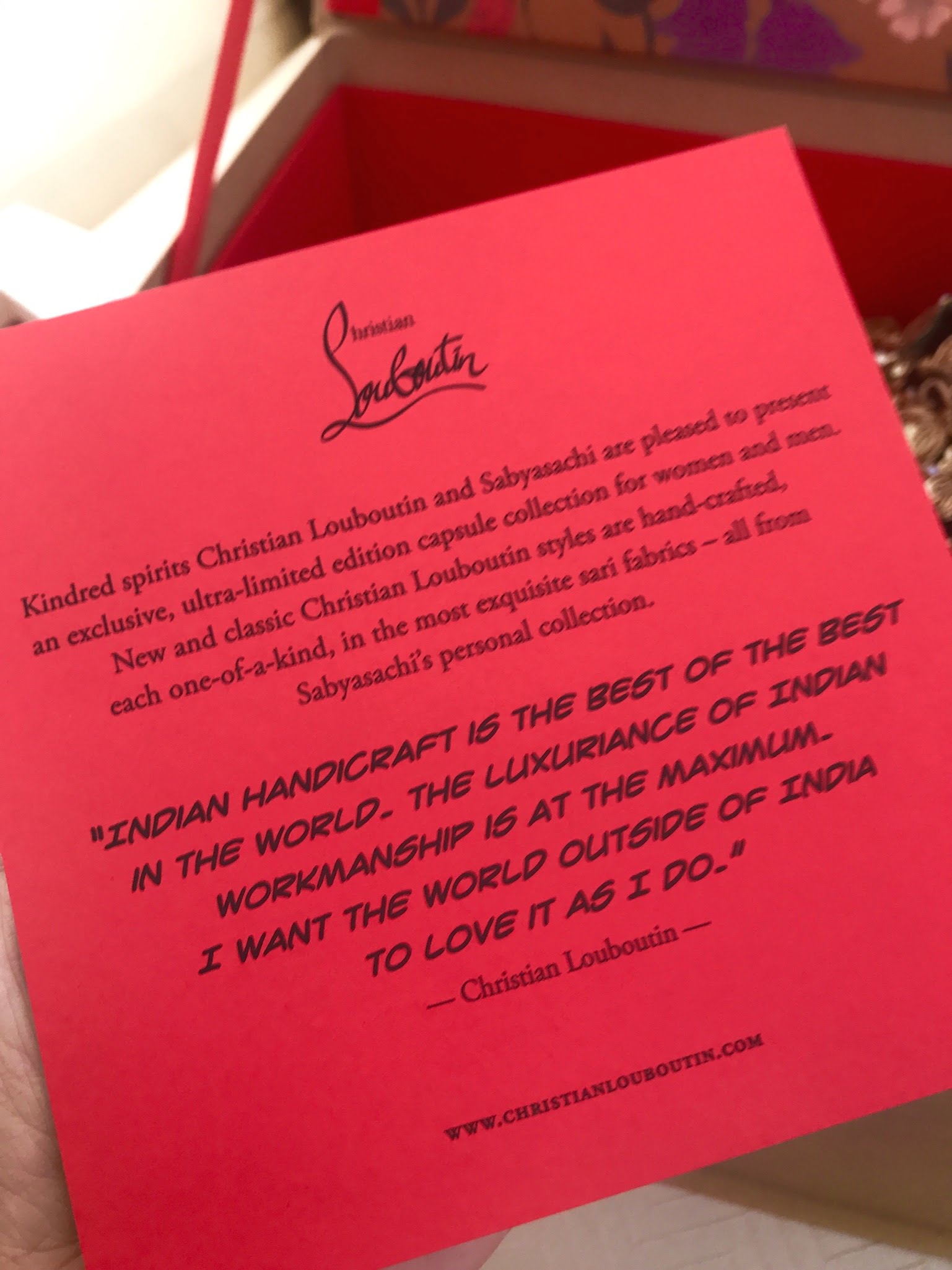 louboutin sabyasachi for sale