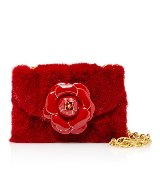 large_oscar-de-la-renta-red-mink-rose-shoulder-bag