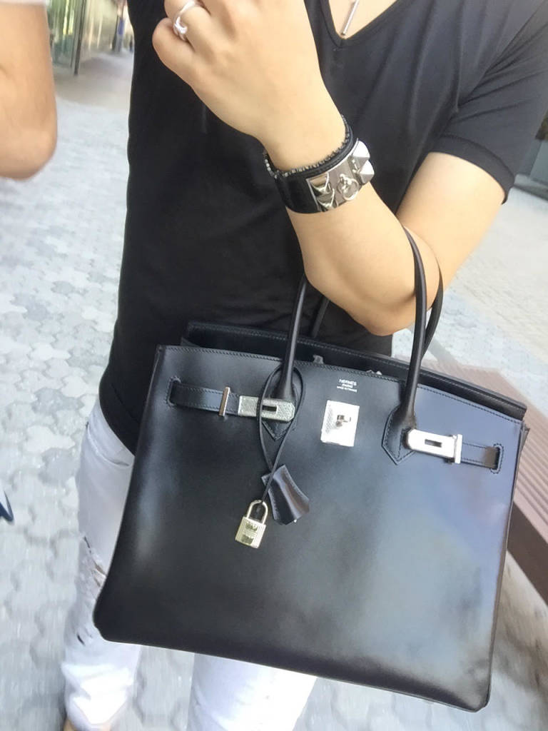 hermes box leather birkin