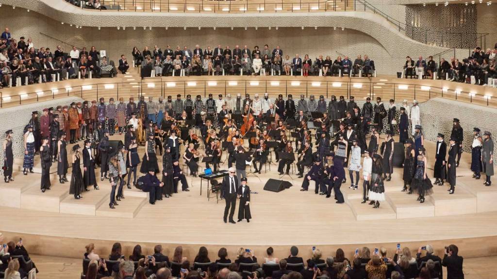 The show finale at the Elbphilharmonie. Photo courtesy: Chanel