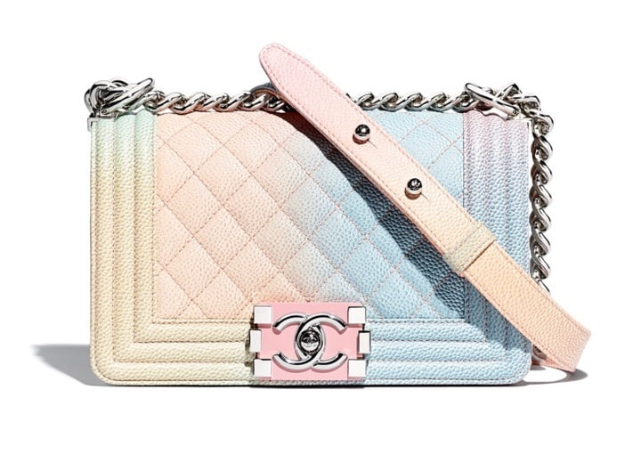 chanel flap bag multicolor