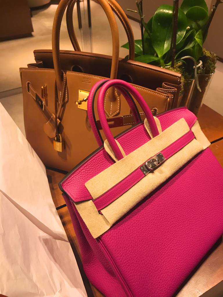 Tickled Pink with a Dash of Hermès Rose Pourpre - PurseBop