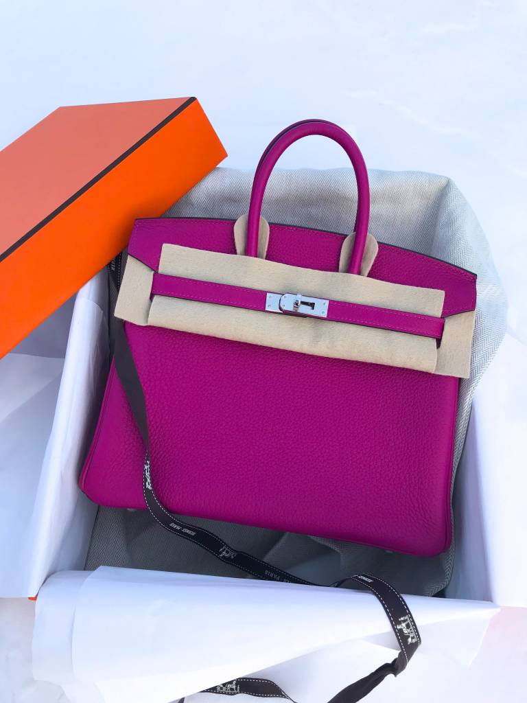 Tickled Pink with a Dash of Hermès Rose Pourpre - PurseBop