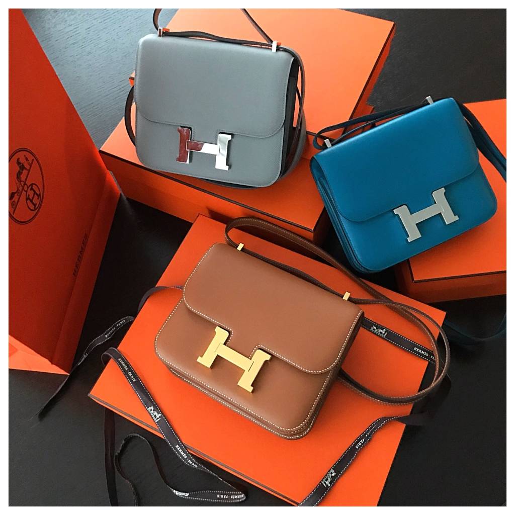 hermes constance bag size