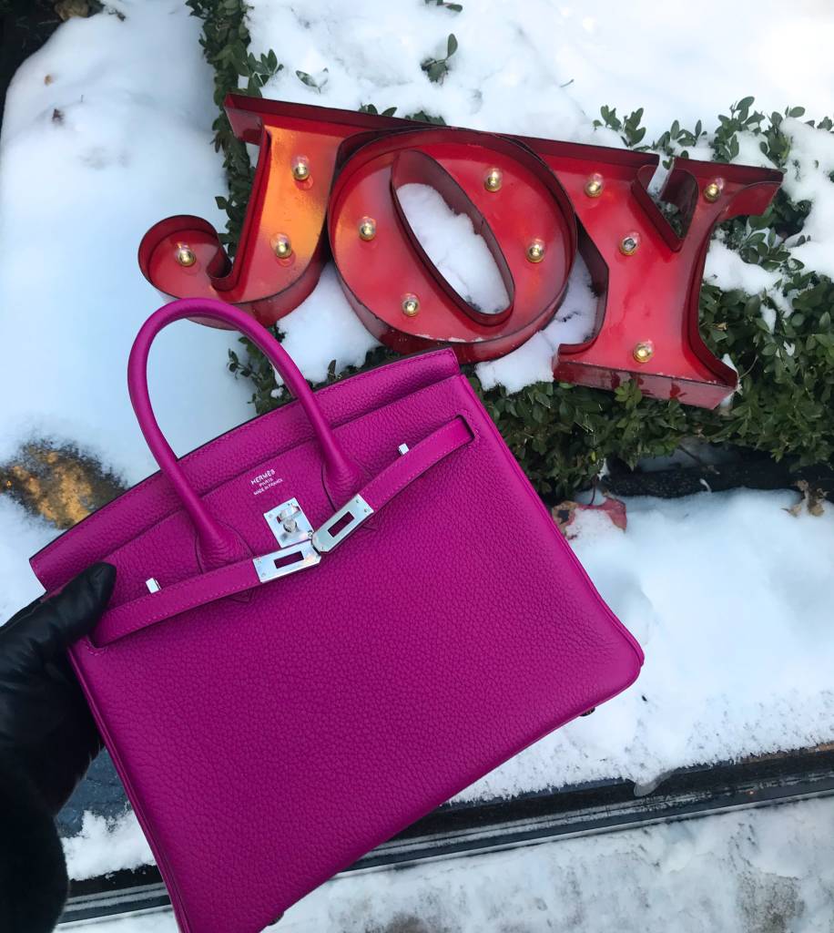 Tickled Pink with a Dash of Hermès Rose Pourpre - PurseBop