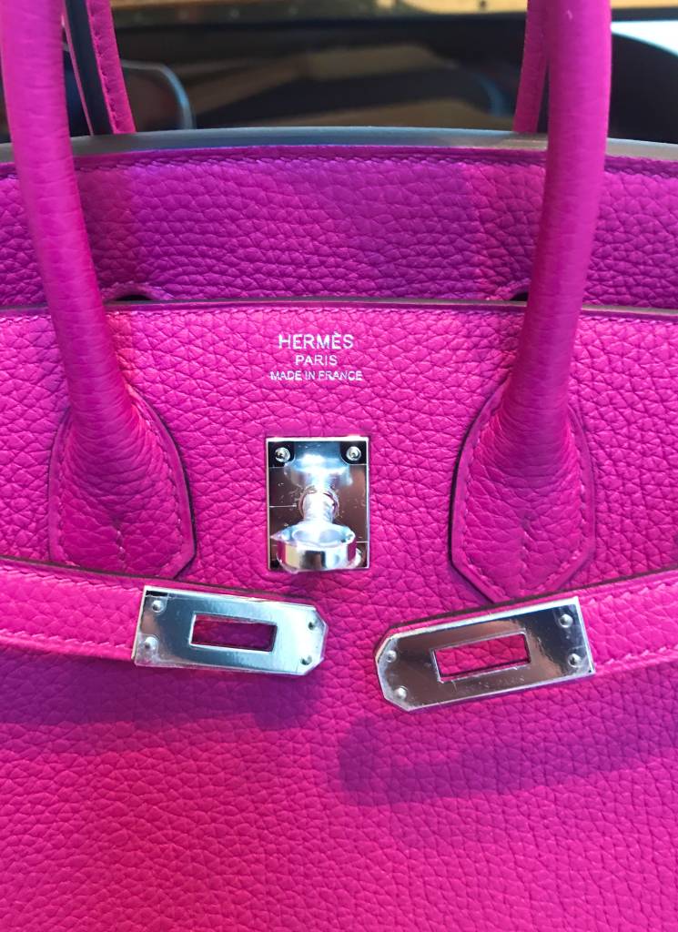 Tickled Pink with a Dash of Hermès Rose Pourpre - PurseBop