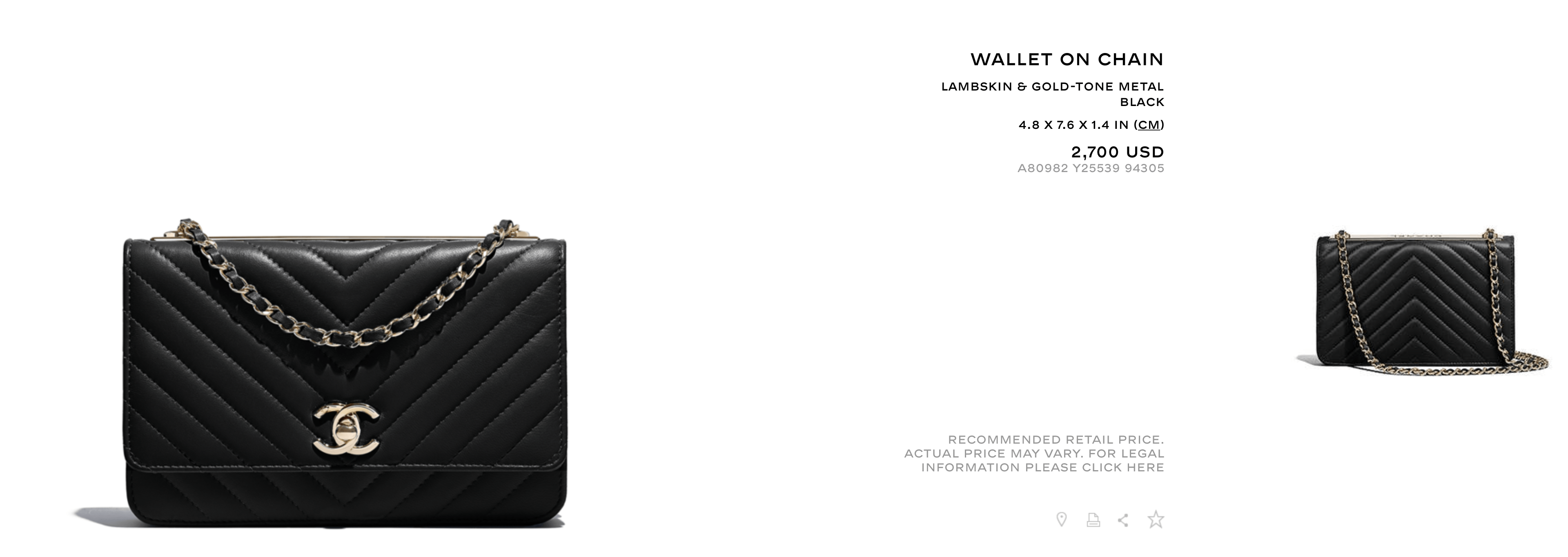 Wallet-on-Chain Chanel vs LV, WOC Comparison, SLG